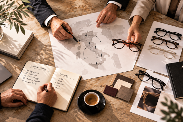 Consulenza commerciale e sviluppo mercati nel settore eyewear